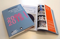 Publicación “Muestras de Arquitectura reciente en Alicante 2006-2015”