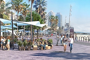 Los restaurantes marineros de la Barceloneta proponen un diseño singular para sus terrazas