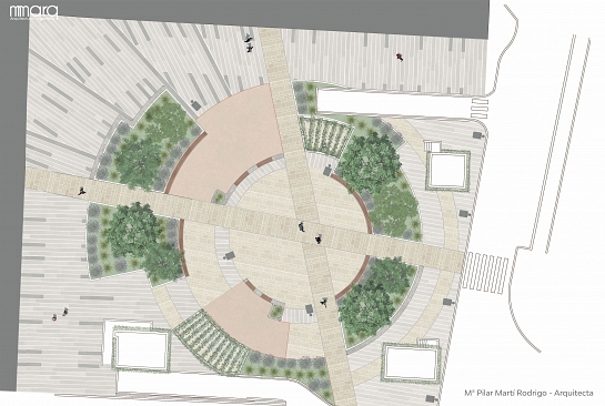 Remodelación de Plaça Roma . Valencia . València . España