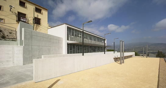 Regeneración urbana del entorno de La Soledad para construcción de 3 viviendas de promoción pública y equipamiento público en Moratalla . Moratalla . Murcia . España