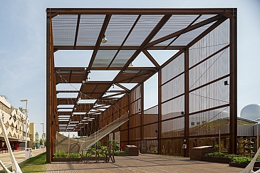 The Brazilian pavilion in Expo Milan 2015 . Milano . Lombardia - Milano . Italia