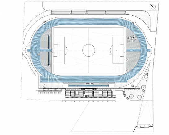 Estadio Olímpico Camilo Cano . La Nucía . Alacant . España