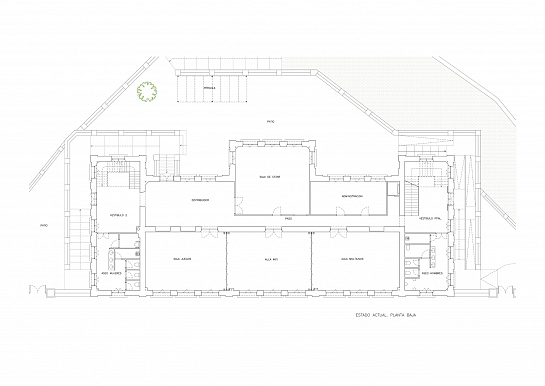 ACTUACIONES DE REHABILITACIÓN Y EFICIENCIA ENERGÉTICA DEL CENTRO CERVANTES JOVE . Alcoy . Alacant . España