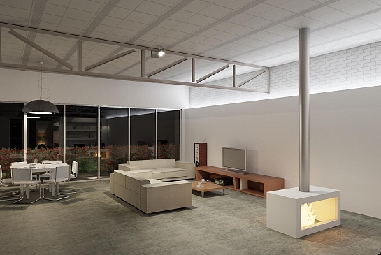 Vivienda loft sobre local comercial . Elche . Alacant . España . 2013