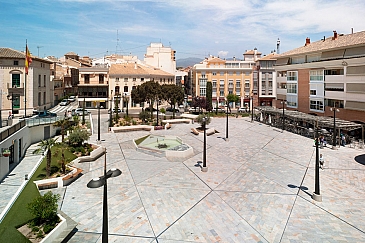 Plaza de la Balsa Vieja . Totana . Murcia . España