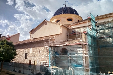 RESTAURACIÓN IGLESIA DE LA TRANSFIGURACIÓN DEL SEÑOR . Ibi . Alacant . España