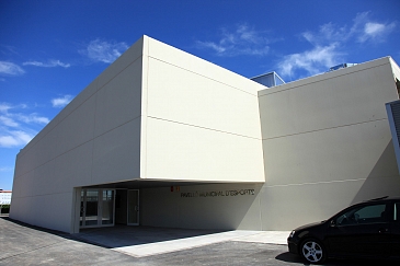 Pabellón polideportivo de Ondara . Ondara . Alacant . España