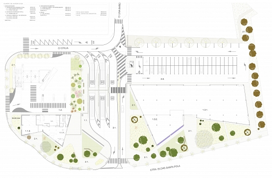 Estación de Autobuses de Santa Pola . Santa Pola . Alacant . España