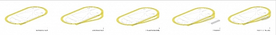 Pista de Atletismo 3D . Elda . Alacant . España