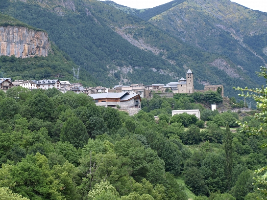 Centro de visitantes de Torla . Huesca . España