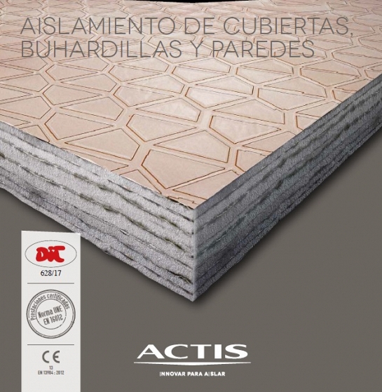 Aislamiento térmico de cubiertas y fachadas