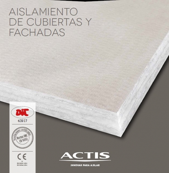 Aislamiento térmico de cubiertas y fachadas