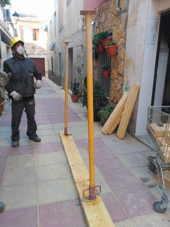 Apuntalamiento de emergencia