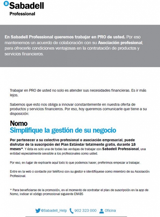 NOMO: Solución que simplifica la gestión del día a día de los Autónomos
